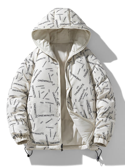 Casual Wendbare Gepolsterte Winter Jacke Für Herren | Perfekt für Outdoor-Aktivitäten