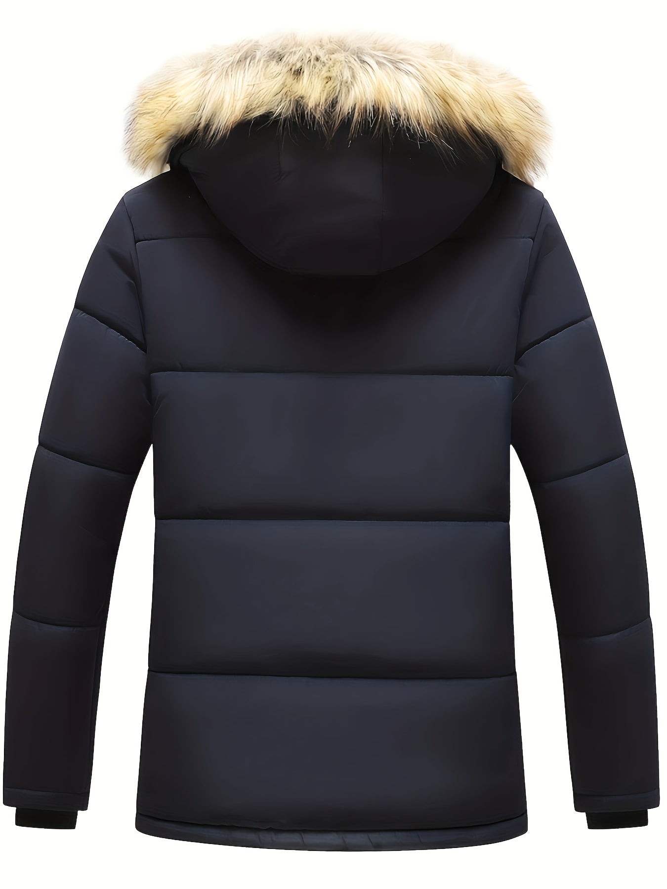 Warme Reißverschluss Gepolsterte Winter Jacke Für Herren | Perfekt für Outdoor-Aktivitäten