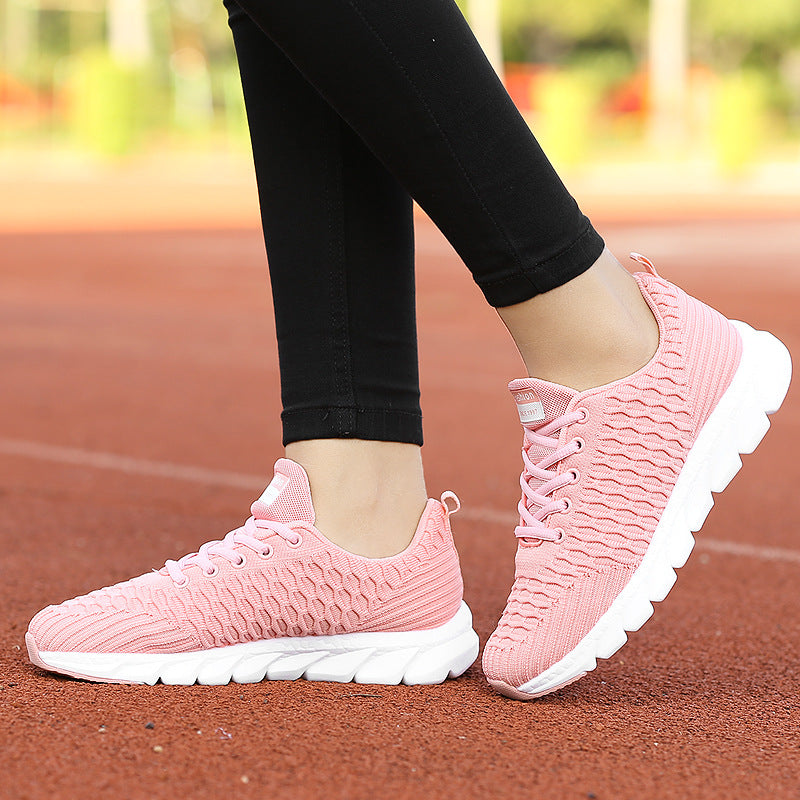 Damen Leichte Atmungsaktive Strick-Sneakers Fudus