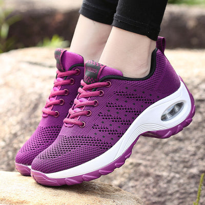 Damen Air-Cushioned Atmungsaktive Sneakers Fudus