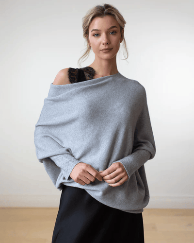 Stilvoll Kaschmir Schulterfreier Pullover Für Damen | Ideal für jede Jahreszeit