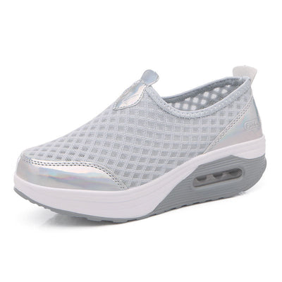 Damen Slip-On Mesh Sneakers mit Air Cushion Technologie Fudus