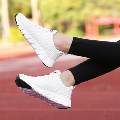 Damen Leichte Atmungsaktive Strick-Sneakers Fudus