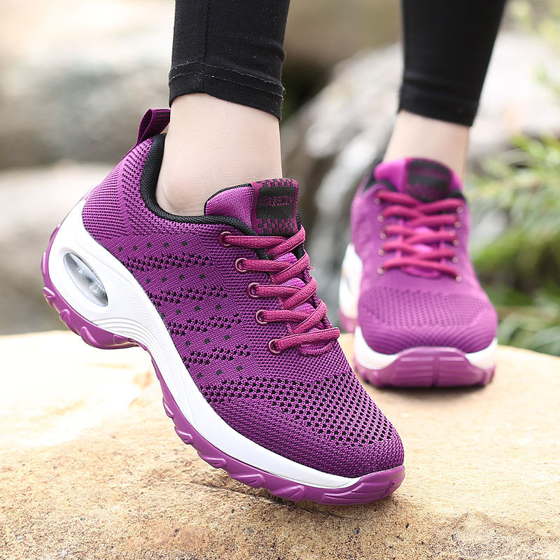 Damen Air-Cushioned Atmungsaktive Sneakers Fudus
