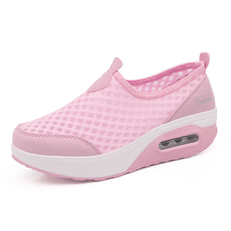 Damen Slip-On Mesh Sneakers mit Air Cushion Technologie Fudus