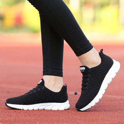 Damen Leichte Atmungsaktive Strick-Sneakers Fudus