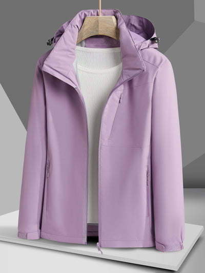 Wasserdichte Kapuzen Winterjacke mit Polar Fleece für Damen | Perfekt für Outdoor-Aktivitäten
