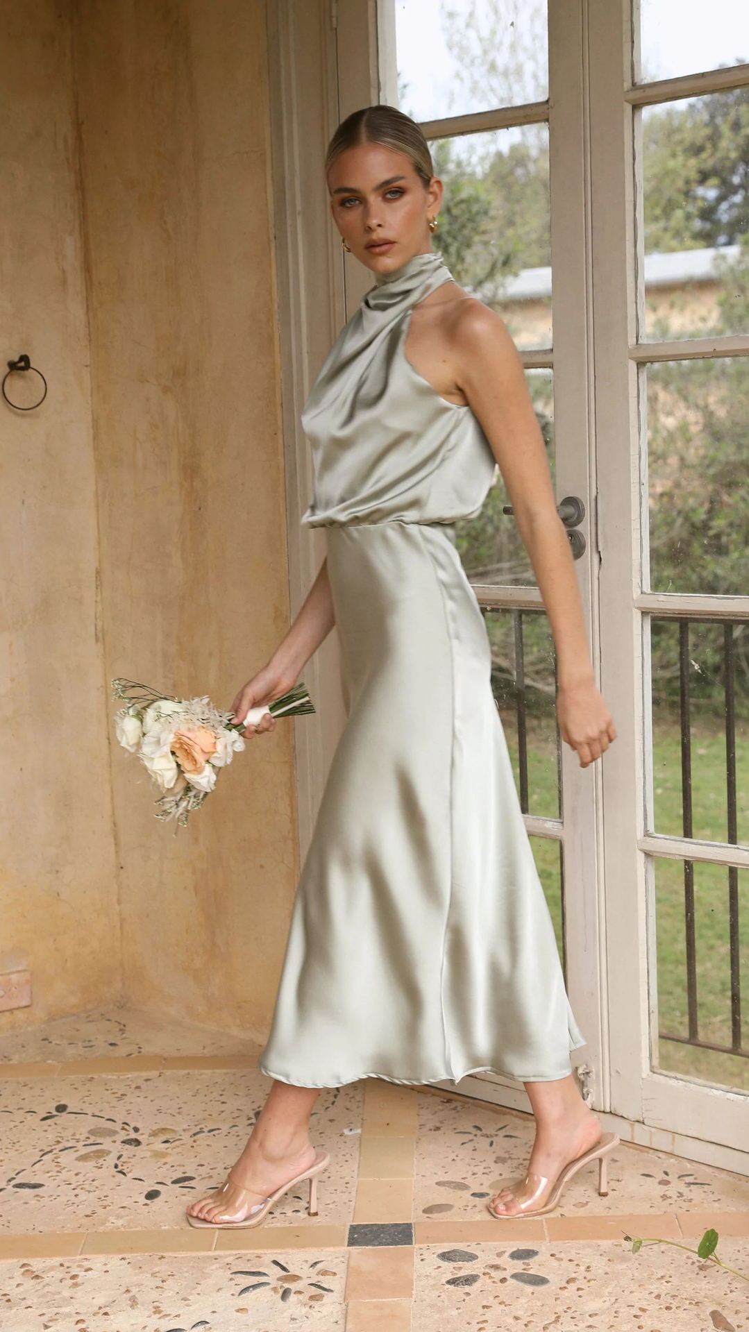 Vestido Seda Aurora