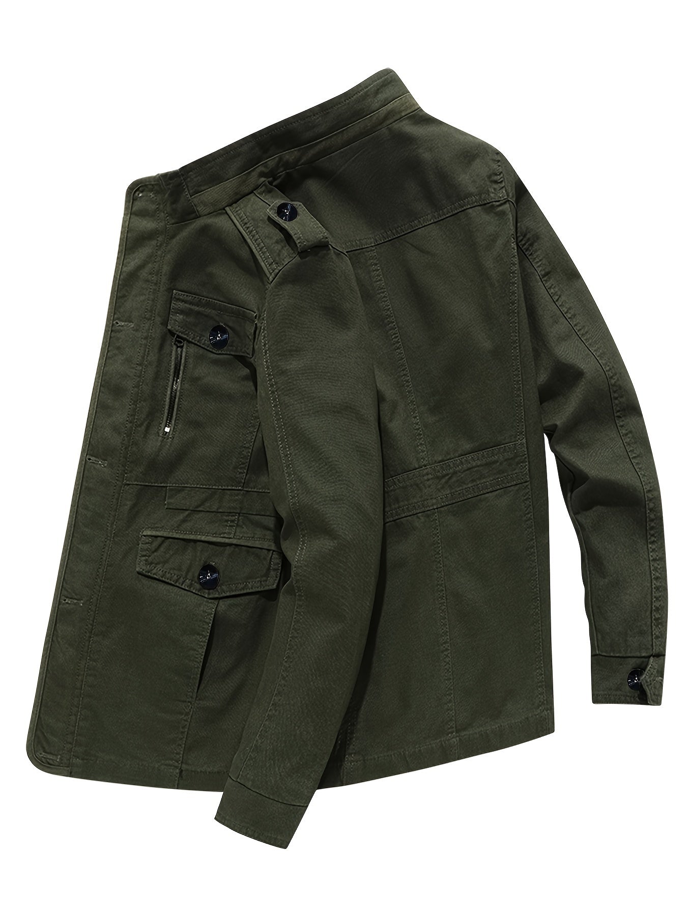Casual Retro Stijl Katoen Winter Jacke Für Herren | Ideal für Winter