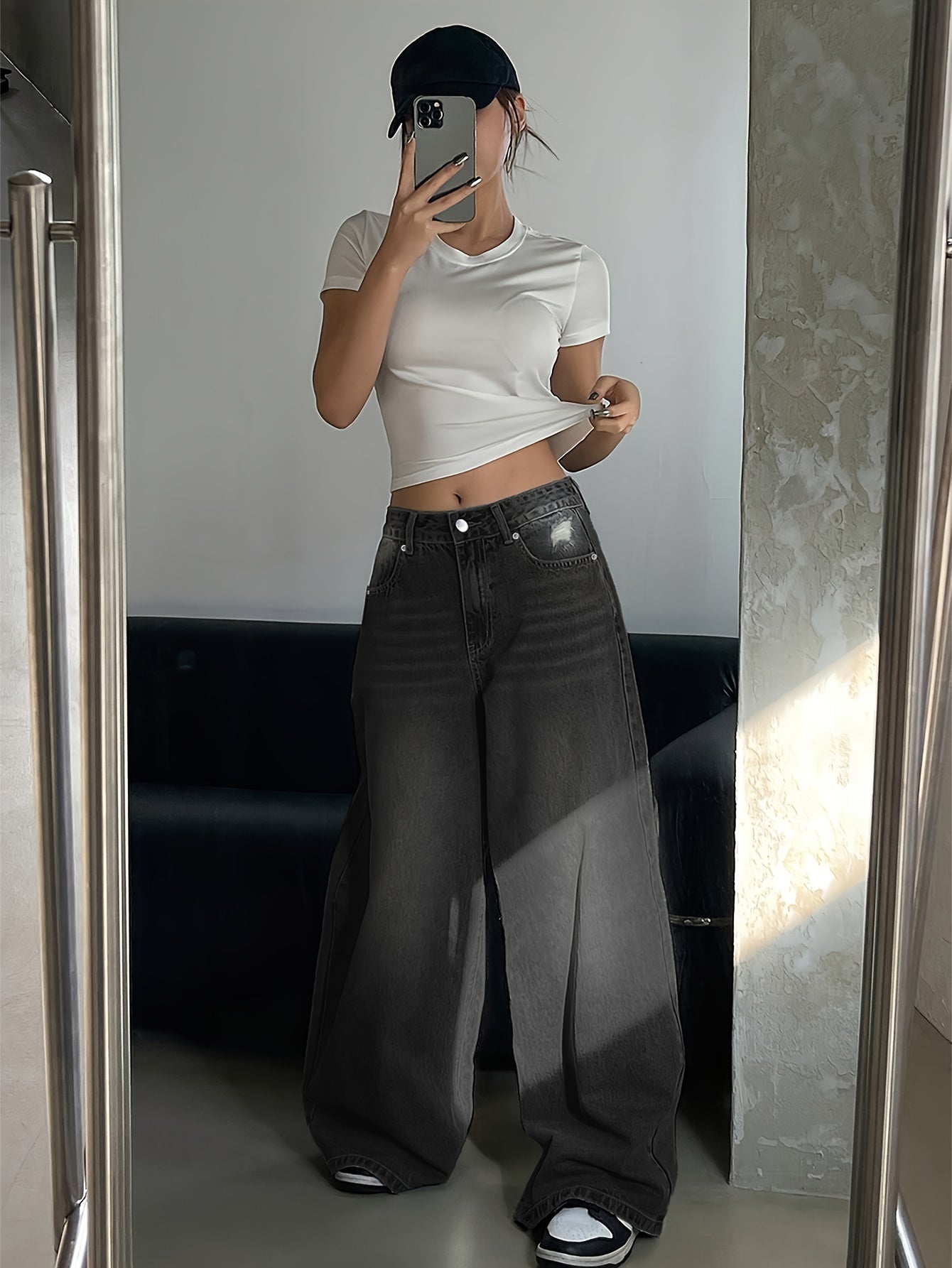 Baggy Jeans Damen | Weit Geschnitten Mit Hoher Taille