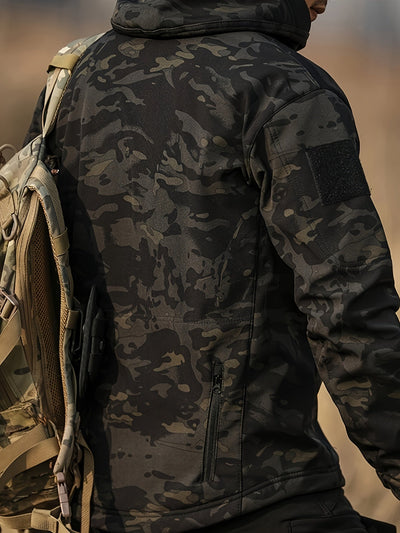 Taktische Softshell-Tarn-Outdoorjacke Wasserdicht Winddicht Für Herren | Perfekt für Outdoor-Aktivitäten