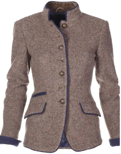 Übergangsjacke Damen Elegant Kurz | Zeitloser Blazer