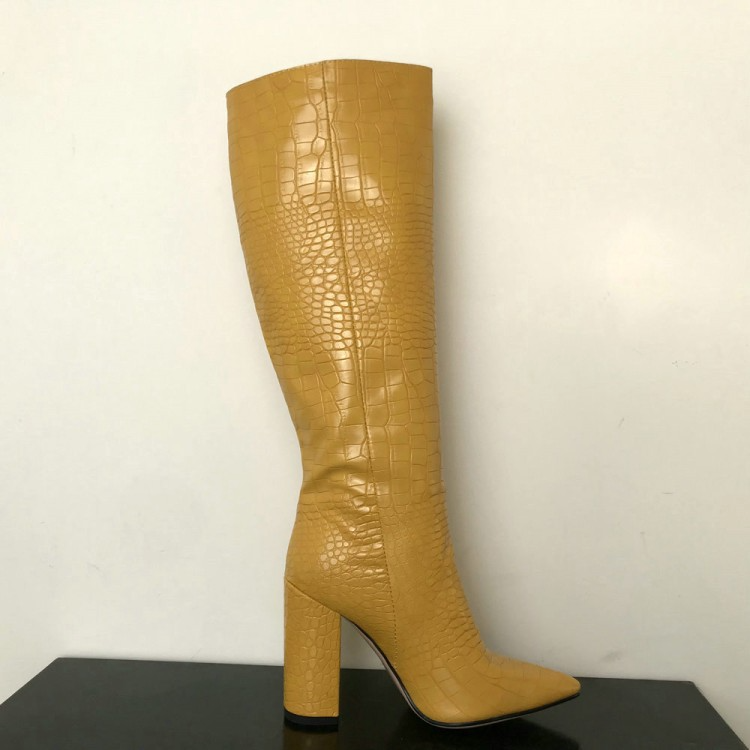 Anneliese - Damenstiefel mit dicken Sohlen