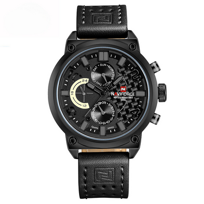 van Baerle® - Quarz-Datum-Uhr