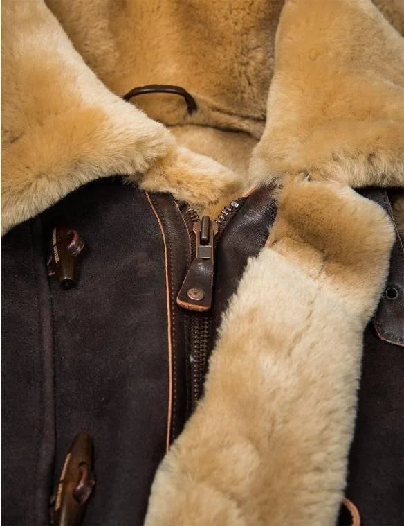 BRADLEY™ | Exklusiver Leder-Wintermantel