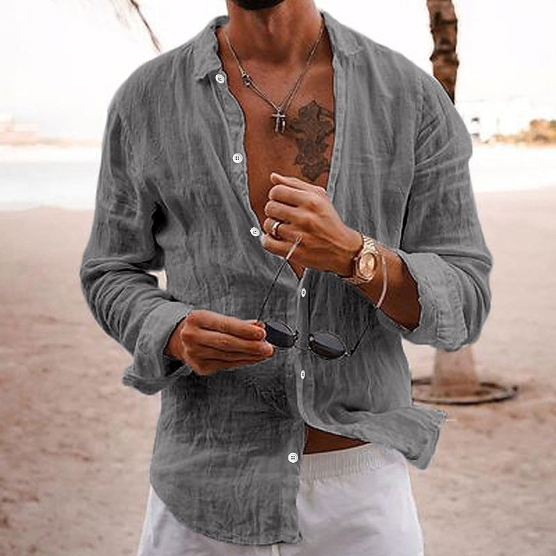 Strandhemd Madrid Herren