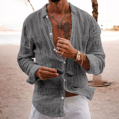 Strandhemd Madrid Herren