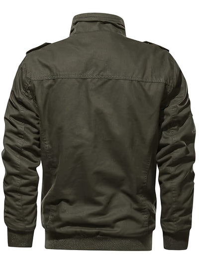 Retro Stijl Staande Kragen Winter Jacke Für Herren | Perfekt für den Winter