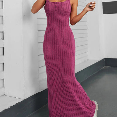 Brianna® | Ärmelloses, geripptes Kleid