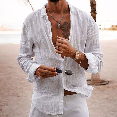 Strandhemd Madrid Herren