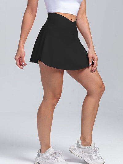 ActiveCharm™ – Eleganter Damen Sportrock mit integrierten Shorts