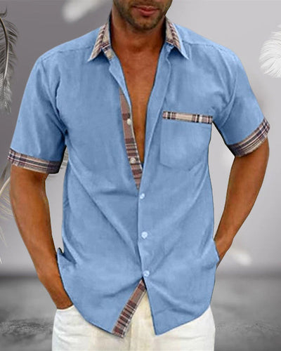 AeroFlex™ – Elegantes Herren Kurzarm Hemd für höchsten Komfort