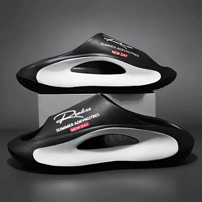 AeroFlex™ – Komfortable Herren Badeschlappen mit ergonomischer Fußstütze