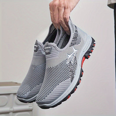 AeroStride™ – Herren Slip-On Sneaker mit Atmungsaktivem Mesh