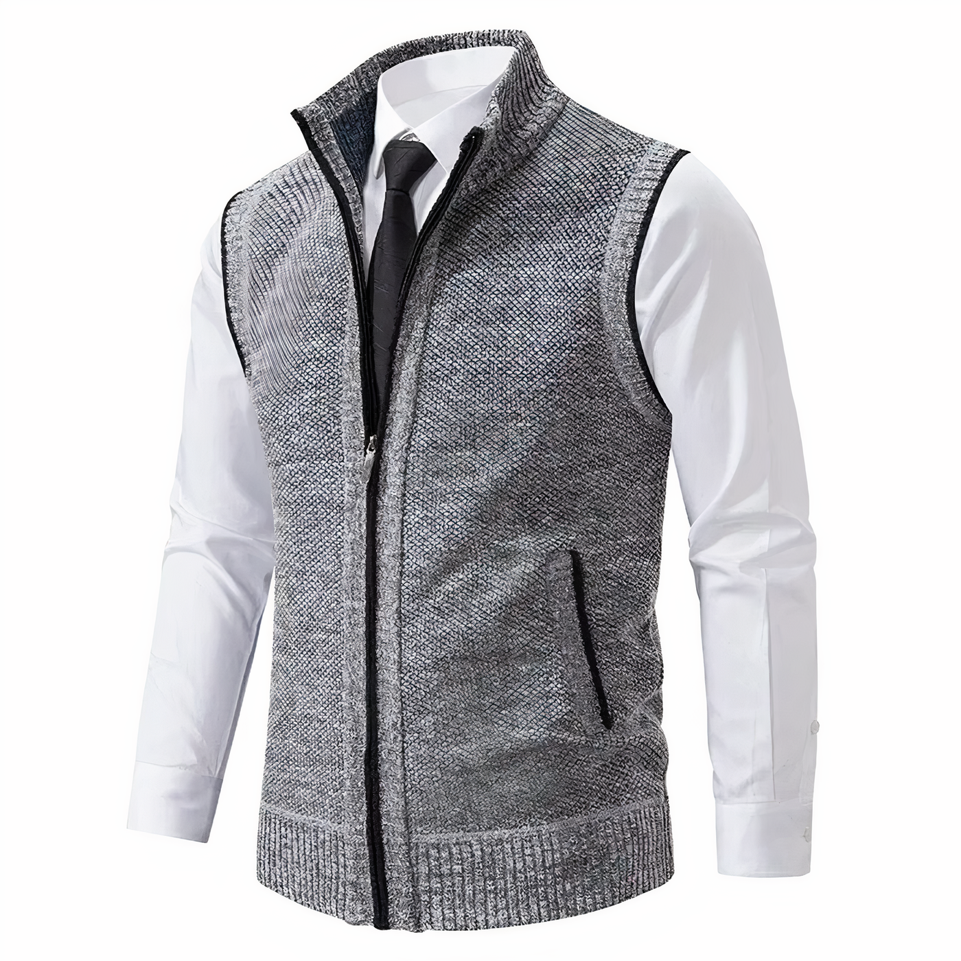 AeroVibe™ – Herren Sommerweste mit Reißverschluss