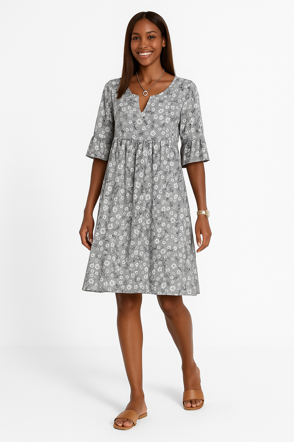 Catalina - Elegantes Blumenkleid, Besonderer Anlass