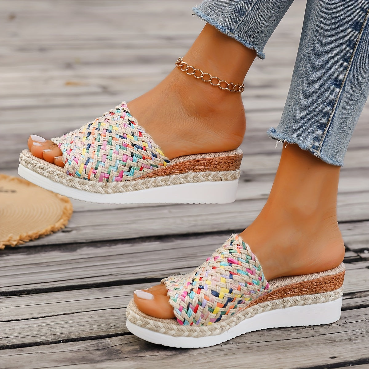 Aurelya™ – Damen Plateau Sandalen mit Bohemian Stil und Komfort