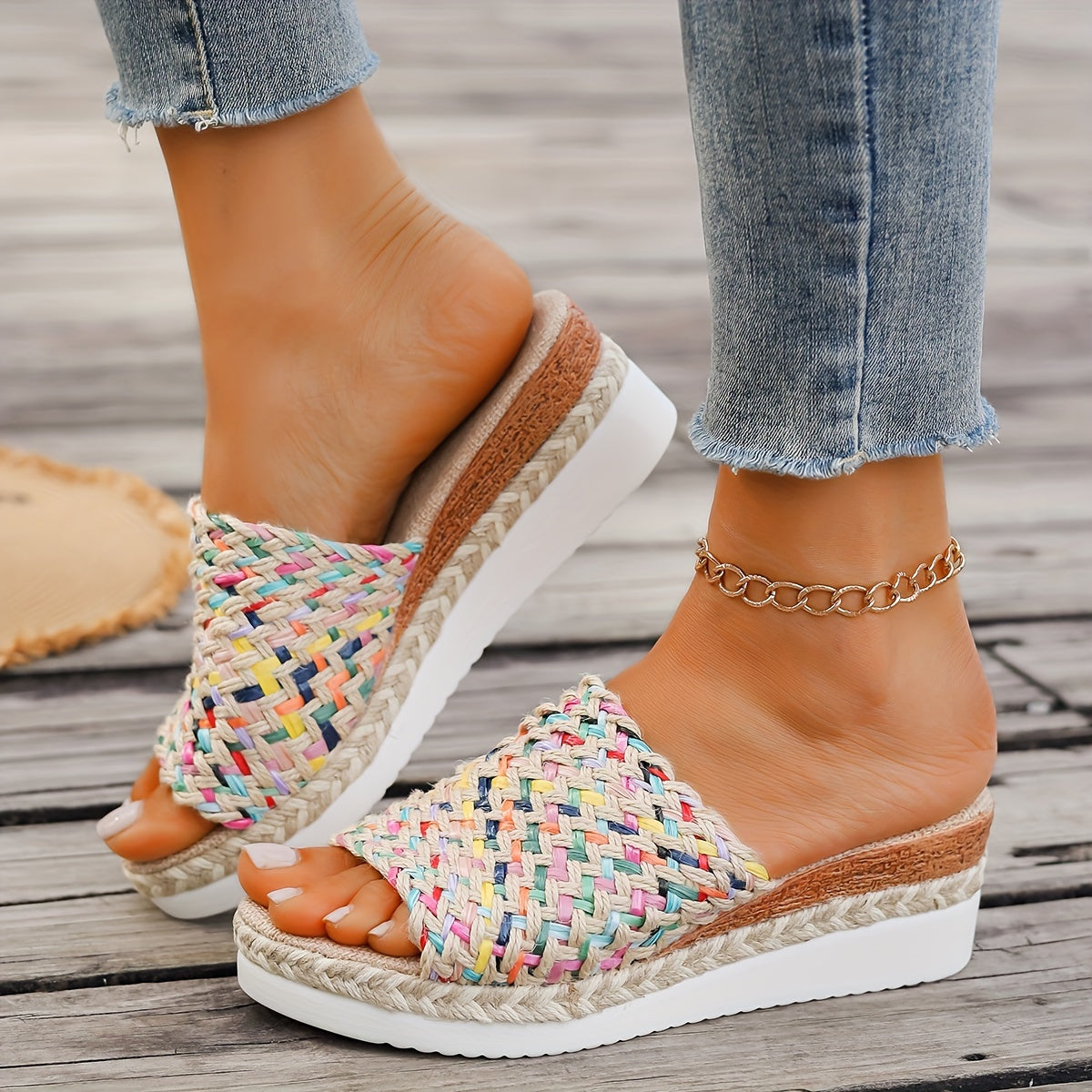 Aurelya™ – Damen Plateau Sandalen mit Bohemian Stil und Komfort