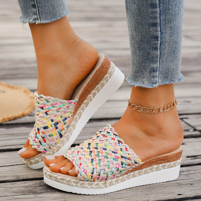 Aurelya™ – Damen Plateau Sandalen mit Bohemian Stil und Komfort