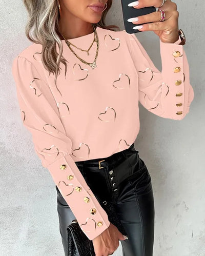 Charlotte® | Damenbluse mit Knopfverschluss