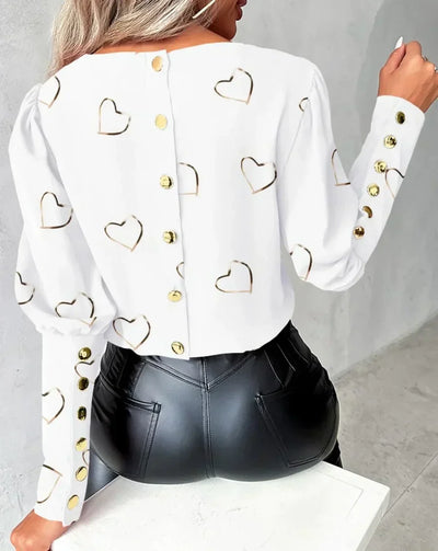 Charlotte® | Damenbluse mit Knopfverschluss