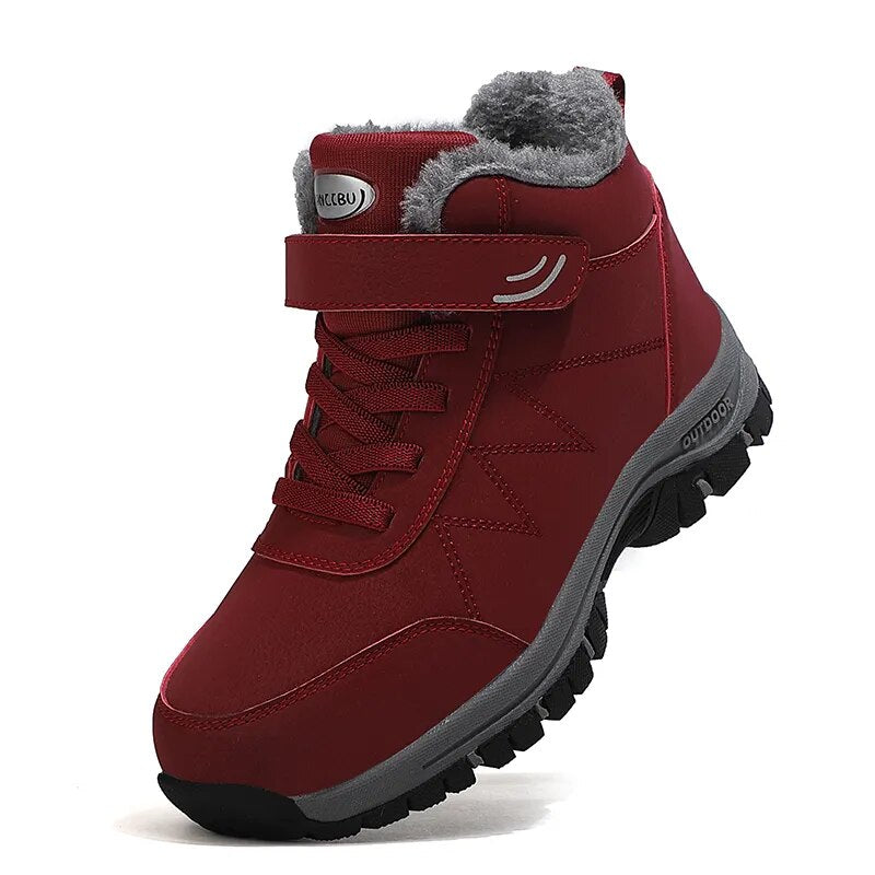 Damen Winterschuhe Elegant Warm Wasserdicht