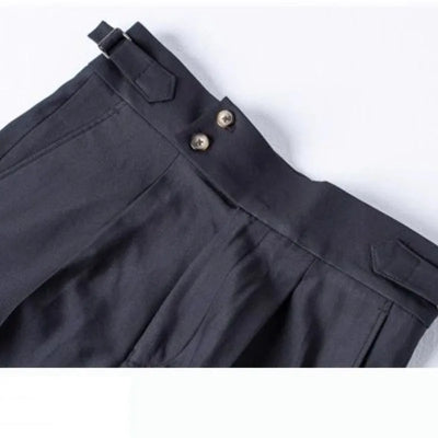 Herren Elegante Slim Fit Hose Business