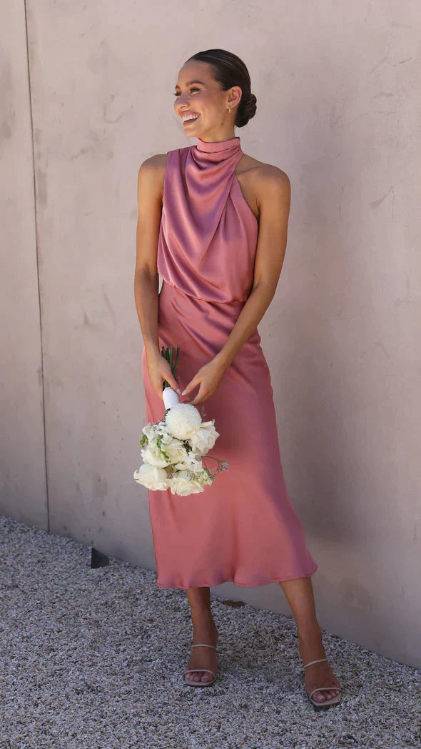 GlanzKleid™ – Damen Kleid mit Schimmerndem Stoff