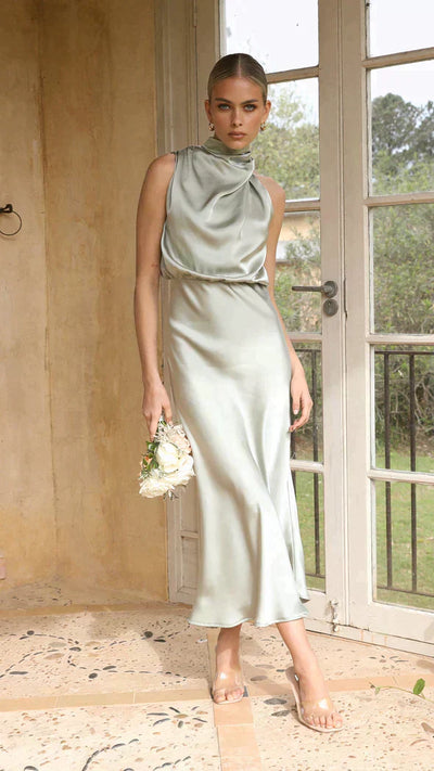 GlanzKleid™ – Damen Kleid mit Schimmerndem Stoff