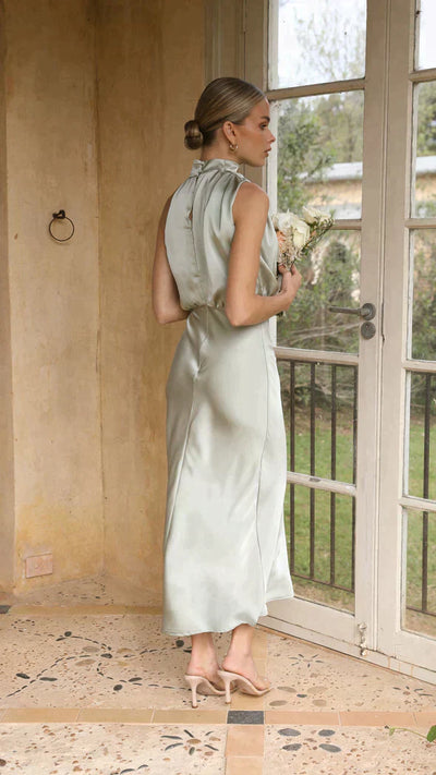 GlanzKleid™ – Damen Kleid mit Schimmerndem Stoff