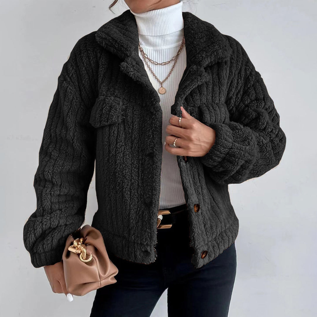 Teddyjacke | Kuschelig weich | Trendiger Oversize-Look