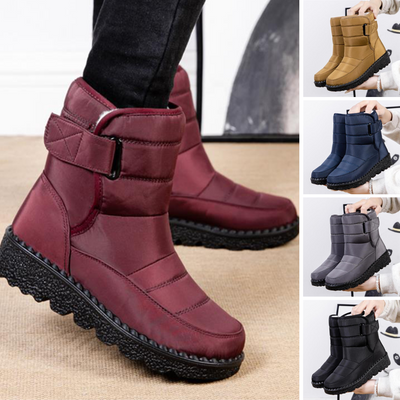 Bequeme Rutschfeste Winter Stiefel Mit Riemen Für Damen | Ideal für Winter