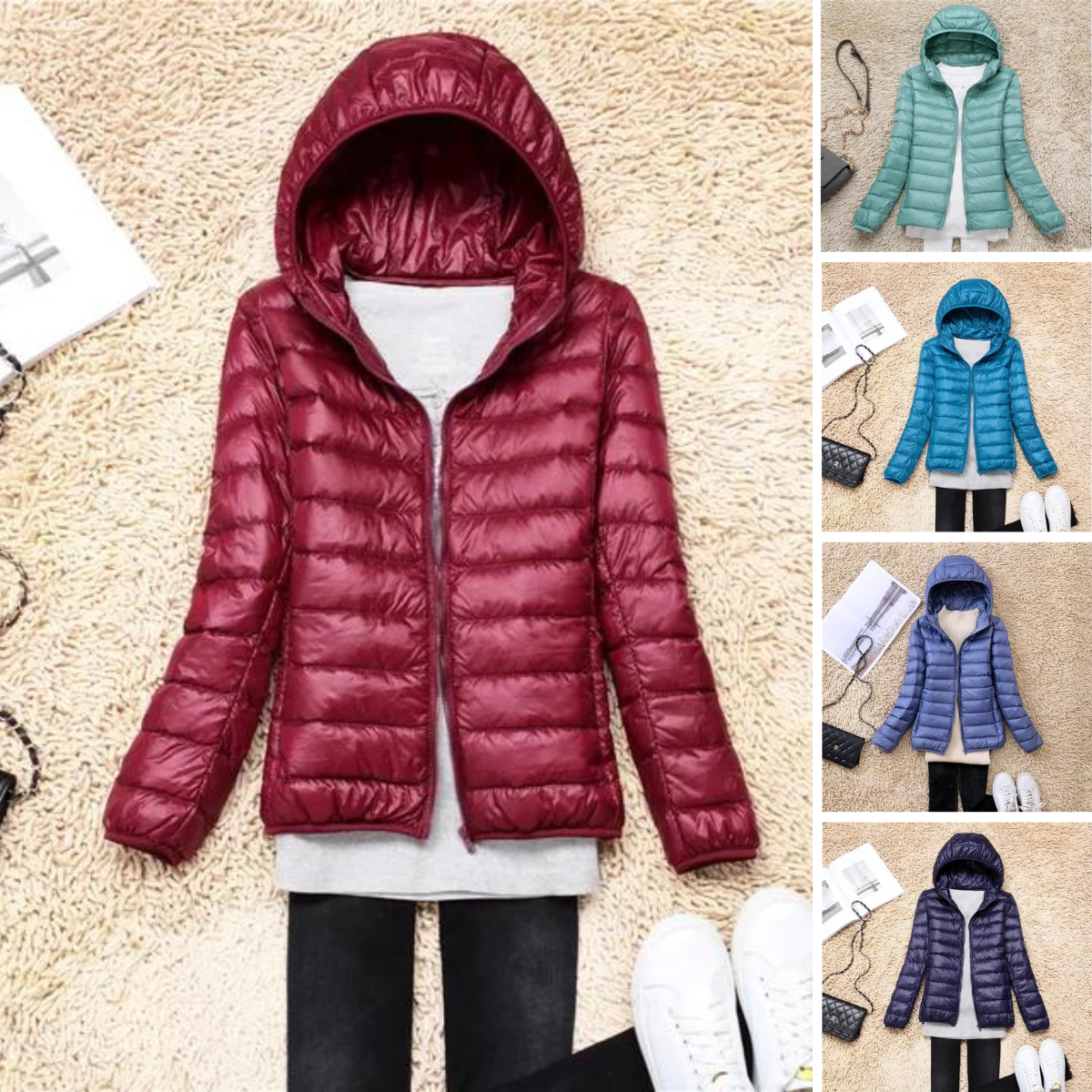 Leichte Vintage Winter Parkajacke Für Damen | Ideal für Winter