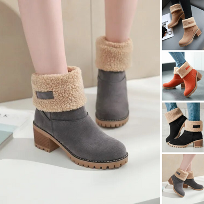 Bequeme Winter Stiefel Mit Baumwolle Für Damen | Perfekt für Outdoor-Aktivitäten