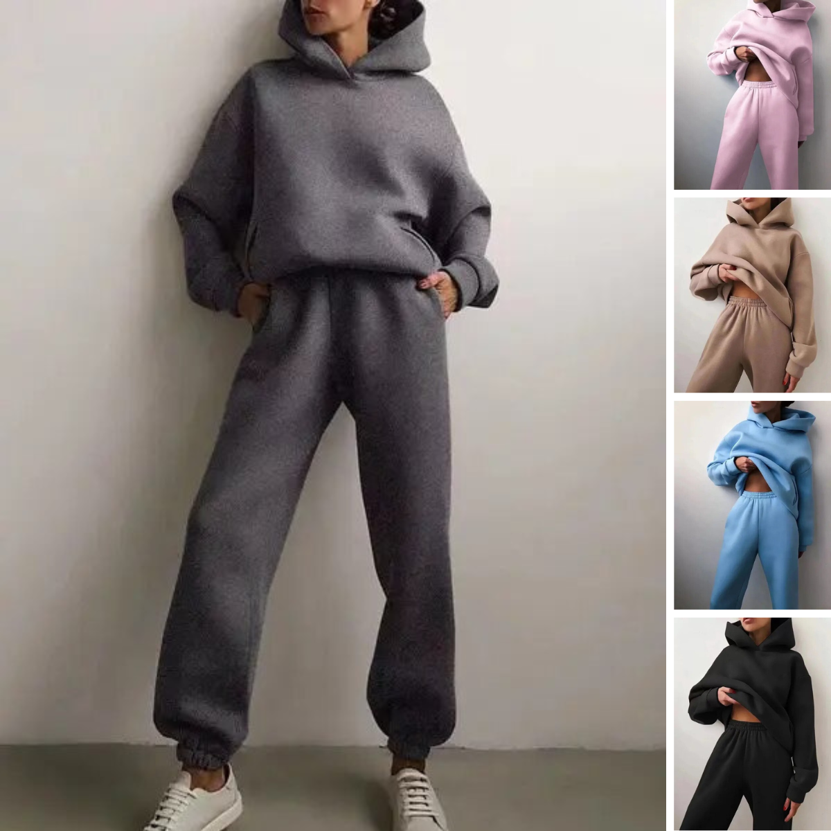 Lässiger Vintage-Oversize-Trainings- & Jogginganzug für Damen | Bequemes Streetwear