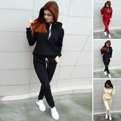 Eleganter Retro-bequemer Trainings- & Jogginganzug für Damen | Perfekt für Casual Days