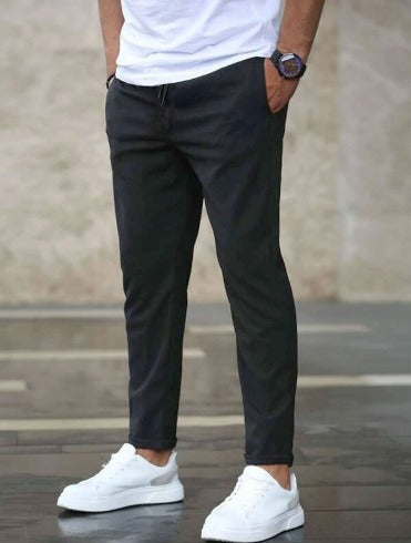 Slim-Fit Stretch Freizeithose für Herren
