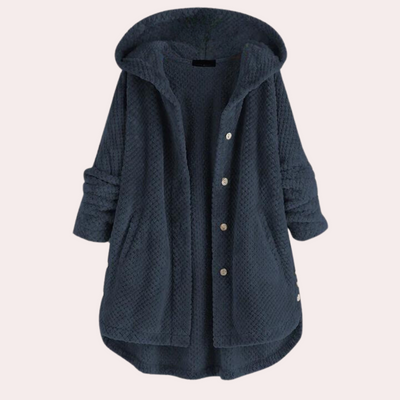 Teddyjacke mit Kapuze | Extra weich | Lässiger Oversize-Stil