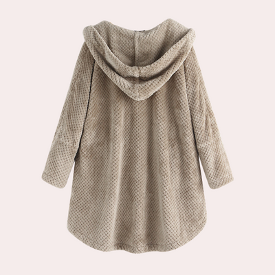 Teddyjacke mit Kapuze | Extra weich | Lässiger Oversize-Stil