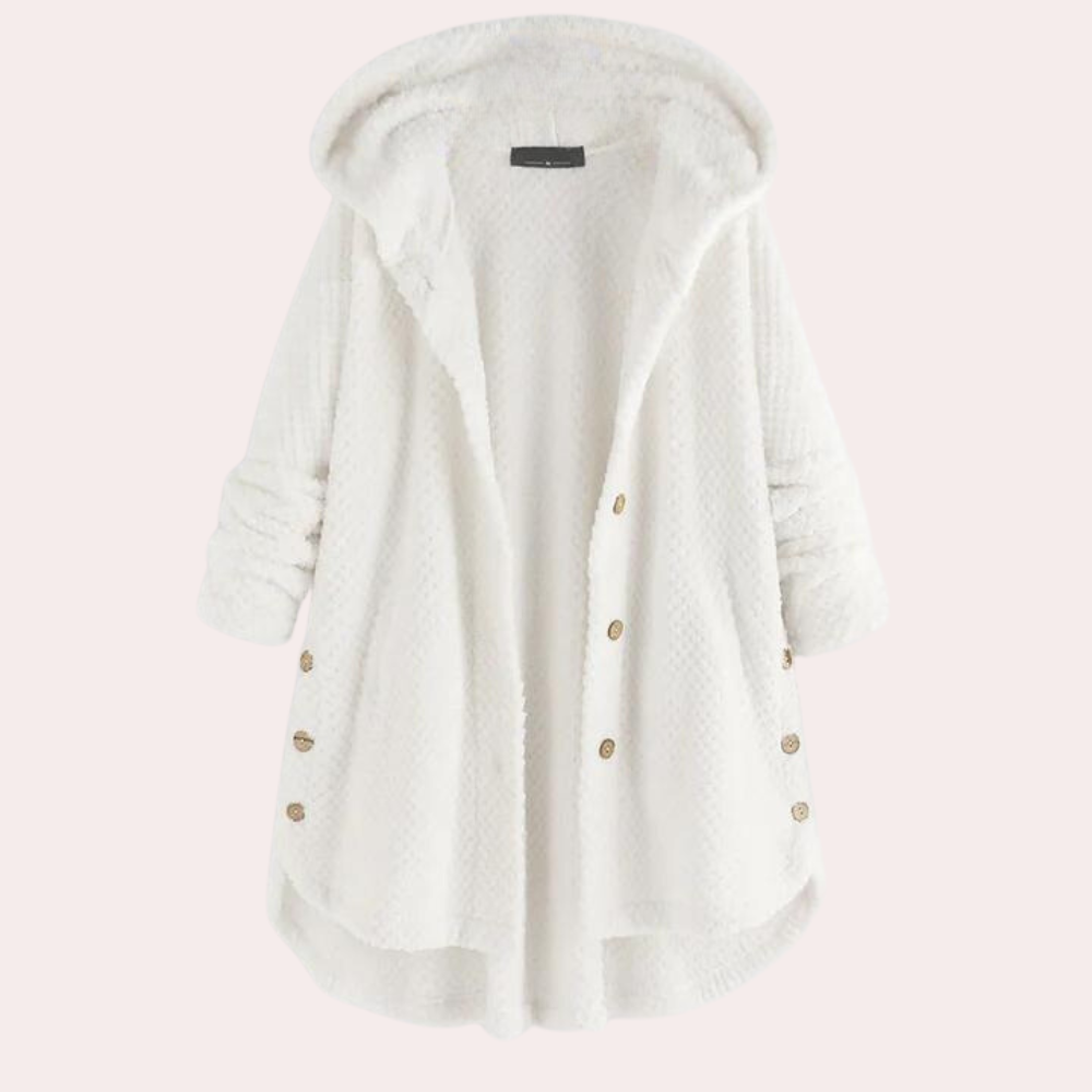 Teddyjacke mit Kapuze | Extra weich | Lässiger Oversize-Stil